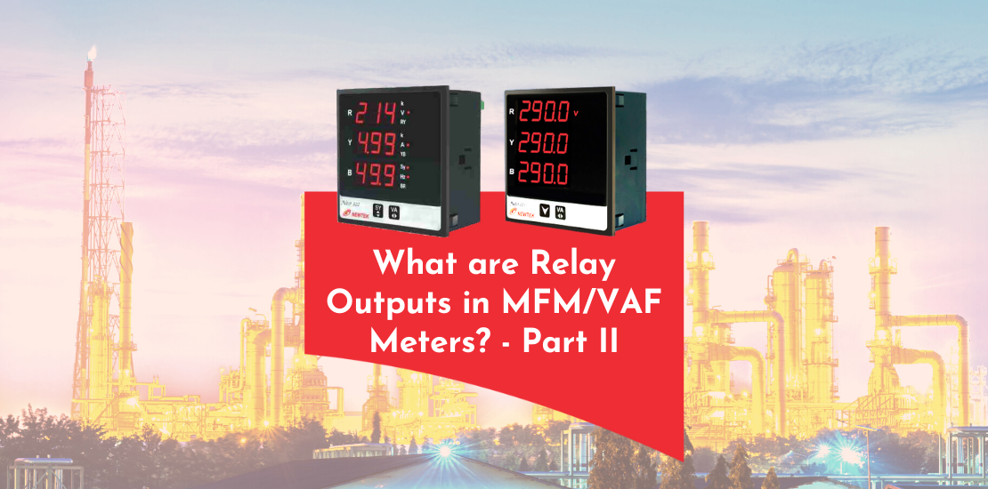 What are Relay Outputs in MFM/VAF Meters? Part II