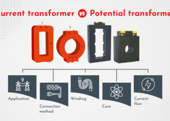 current transformer differs from a potential transformer Newtek Electricals