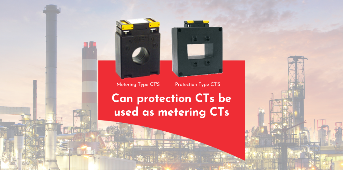 Can protection CTs be used as metering CTs