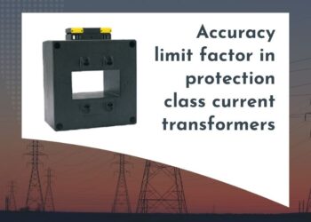 Accuracy limit factor in protection class current transformers