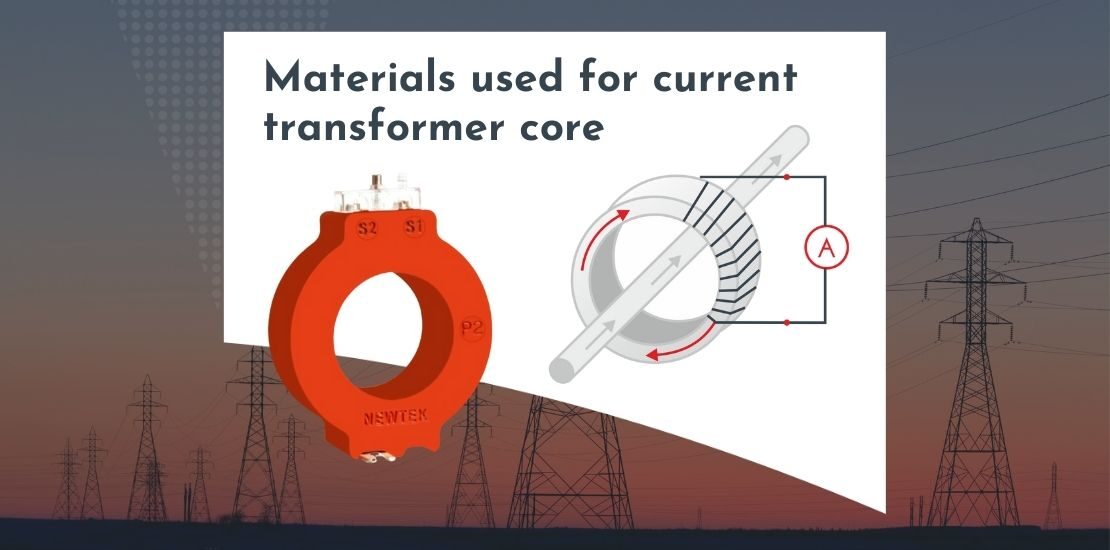 Materials used for current transformer core