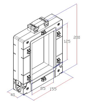 Split Core Current Transformers Diagram Newtek Electricals