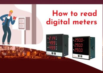 How to read digital meters