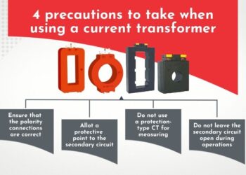 4 precautions to take when using a current transformer